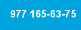 977 165-63-75